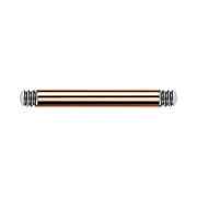 Barbell-Stab rosegold