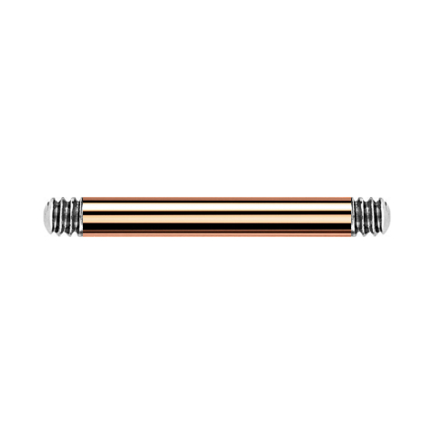 Barbell-Stab rosegold