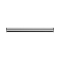Micro barbell rod silver with 0.8 mm internal thread