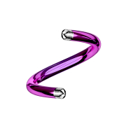 Micro Spiralen-Stab violett