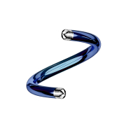 Micro Spiralen-Stab dunkelblau