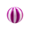 Micro ball with twist purple