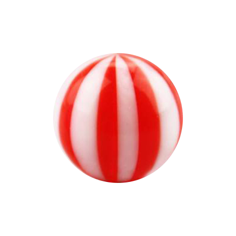 Ball with twist red
