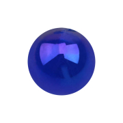 Micro sfera rivestita in metallo blu scuro