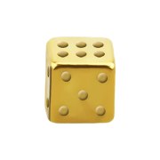 Micro cube gold-plated