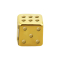 Gold-plated cube