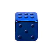 Micro cube bleu foncé