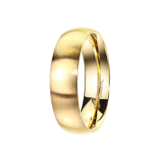 Ring gold-plated brushed