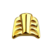 Gold-plated arrow
