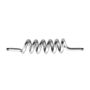 Barbell-Stab silber Spule