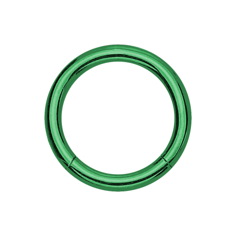 Anello di segmento verde