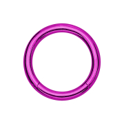 Anneau segment violet