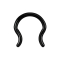 Anneau septum noir