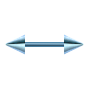 Micro bilanciere azzurro con due coni