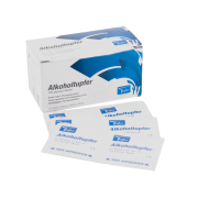 Teqler Alkoholtupfer 30x30 mm