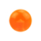 Kugel orange transparent