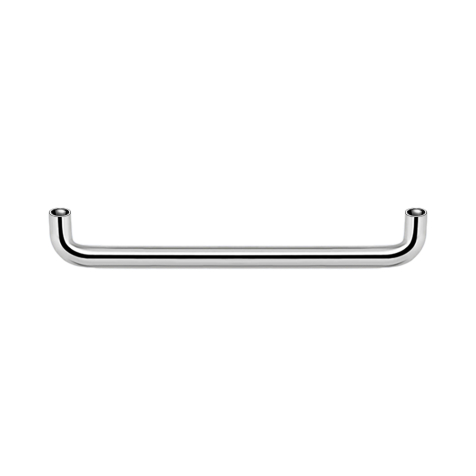Surface barbell bar silver 90° with 0.8 mm internal thread