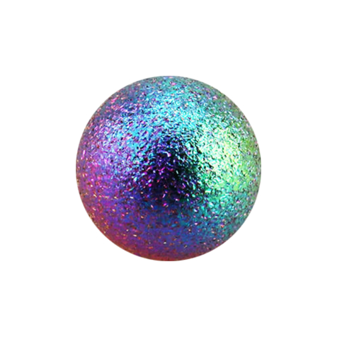 Micro Boule mouchetée de couleur