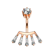 Banane Innengewinde rosegold Prinzessin