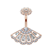 Banane femelle or rose vintage