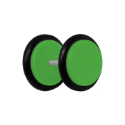 Fake Plug grün mit O-Ring