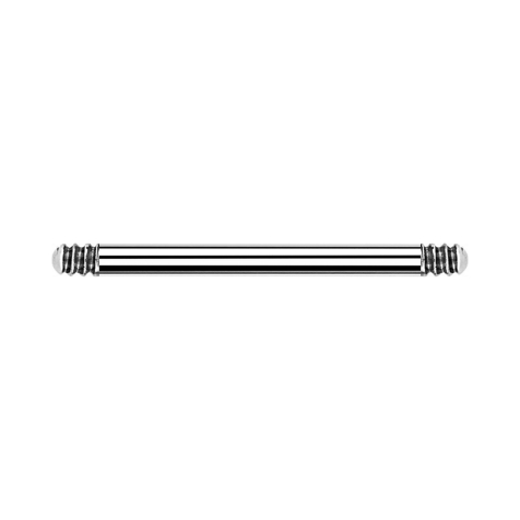 Micro Barbell-Stab silber