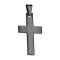 Pendentif noir croix
