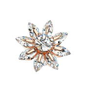 Dermal Anchor or rose grande fleur de cristal