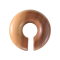 Ear weight donut made from Sabo wood