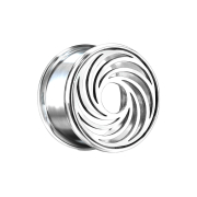 Tunnel évasé avec tourbillon