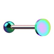 Micro Barbell coloré avec boule et disque