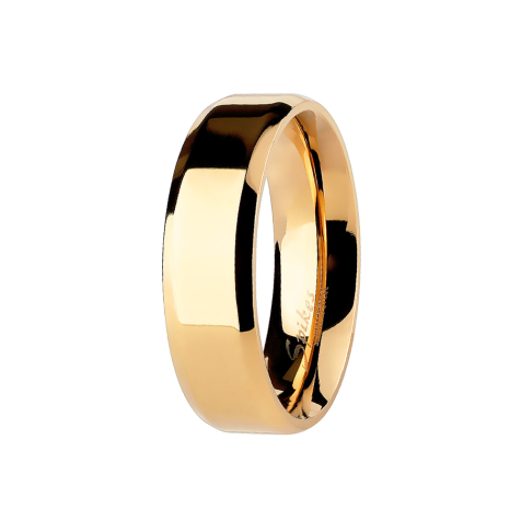 Ring rose gold Rounded edges