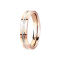Ring rose gold laurel wreath