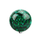 Dermal Anchor Kristall Kugel grün Epoxy Schutzschicht