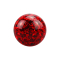 Micro sfera di cristallo con rivestimento protettivo epossidico rosso