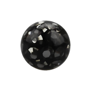 Micro crystal ball black epoxy protective coating