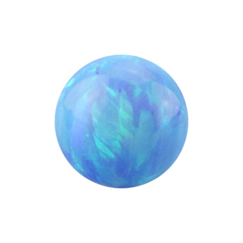 Micro ball opal light blue