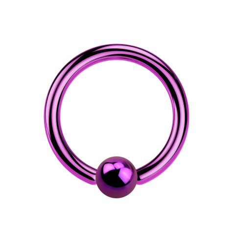 Ball Closure Ring violett