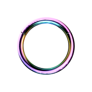 Micro anneau à segment coloré