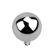 Silver Dermal Anchor Ball