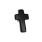 Dermal Anchor Croix noire
