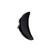 Dermal Anchor Mond schwarz