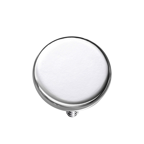 Dermal Anchor Scheibe silber