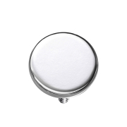 Dermal Anchor Scheibe silber