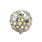 Dermal Anchor Crystal Ball, Multicolor, with Epoxy Protective Coating