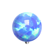 Ancoraggio cutaneo a sfera, blu opalino