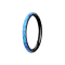 Micro Segmentring klappbar schwarz seitlich Opal streifen blau