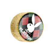Tappo svasato in legno di bambù Playboy Bunny su...