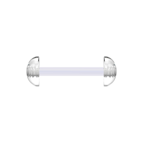 Barbell transparent with dome