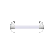 Barbell transparent with dome
